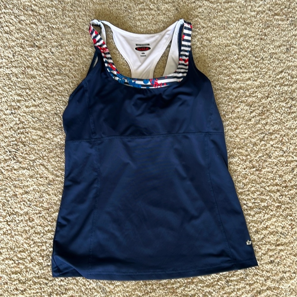 Bolle Tennis or Pickleball Top Red White Blue